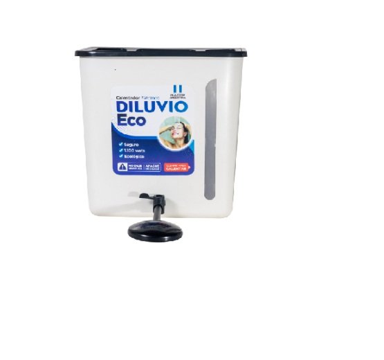 CALEFON DILUVIO PVC 20LTS ECO BLANCO